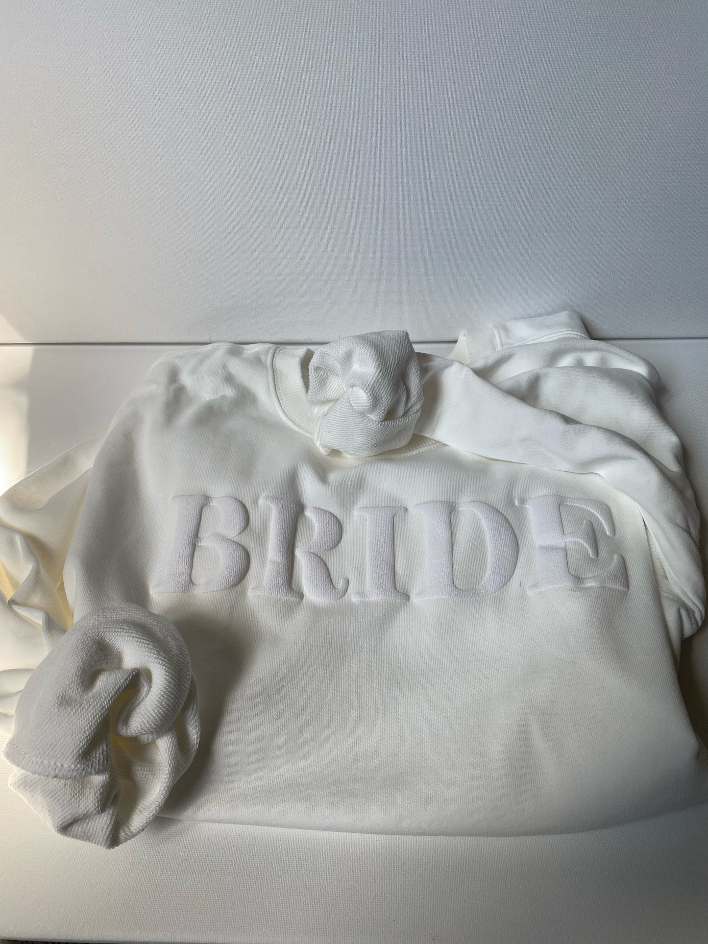 BRIDE white sweatshirt